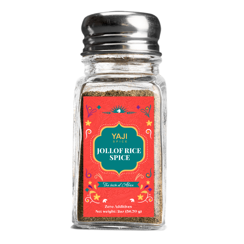 Yaji Spice Jollof Rice Spice Bottle Front