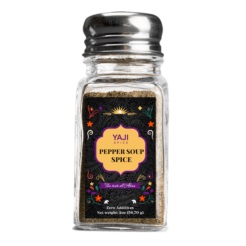 Yaji Spice Pepper Soup Spice Bottle Front