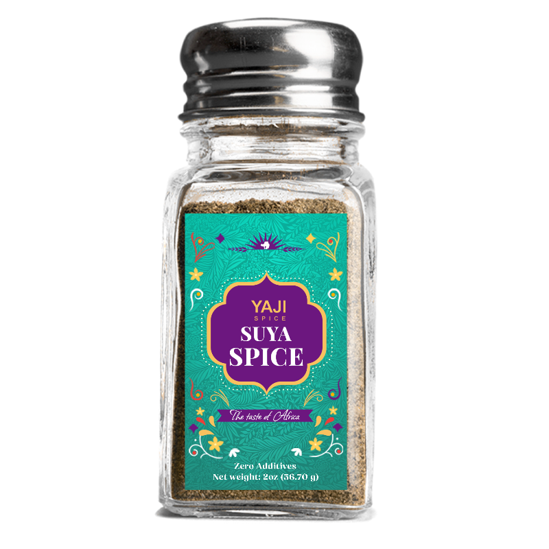 Yaji Spice Suya Spice Bottle Front